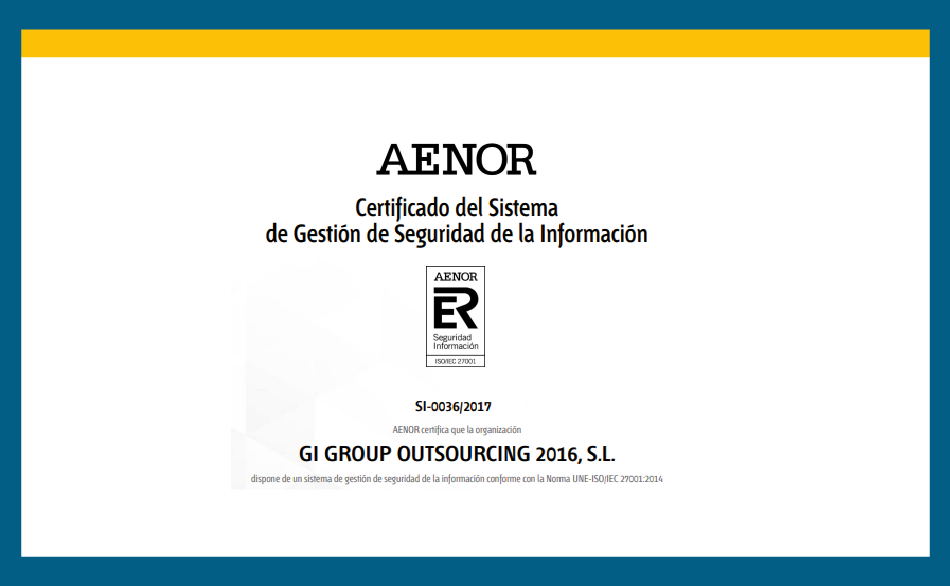 Certificación